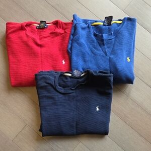 Ralph Lauren Red, Blue, and Navy Sweater Set